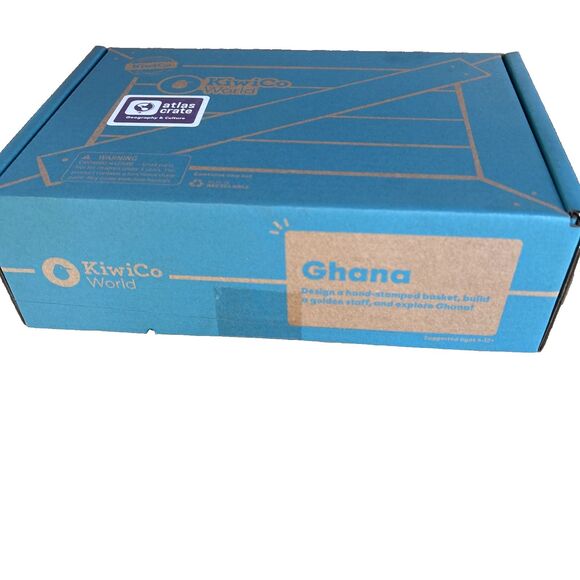 Kiwi Co World Atlas Crate LOT of 2  CHILE & GHANA Geography & Culture 6-12yr NEW - Picture 6 of 10